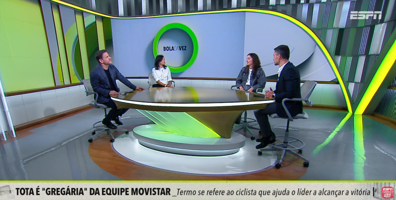 TOUR de FRANCE, CICLISMO BRASILEIRO e ADMIRAÇÃO por BERNARDINHO | TOTA MAGALHÃES no BOLA DA VEZ