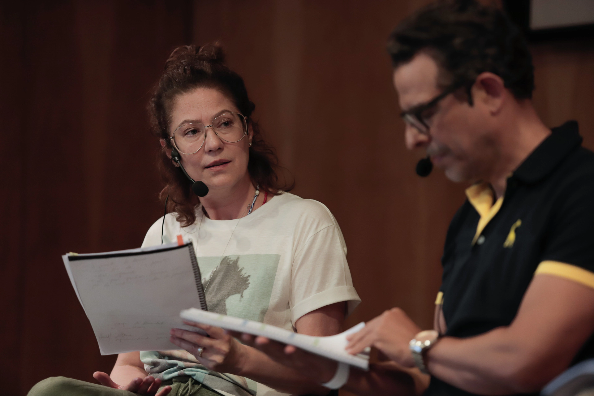 Leituras dramáticas com Patrícia Pillar e Gustavo Gasparani