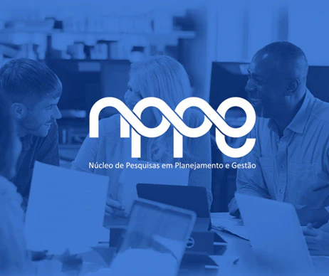 Capa do NPPG da UFRJ no Portfólio de Trabalhos Publicitários da Agência de Marketing Galaxxia