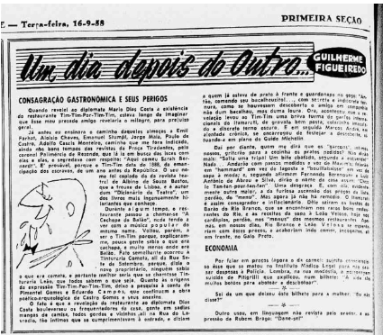 “Diário da Noite”, 16 de setembro de 1958