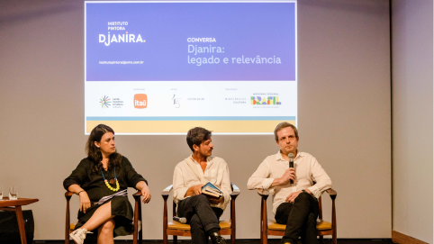 Cobertura do lançamento do Instituto Pintora Djanira